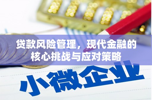 松潘贷款风险管理，现代金融的核心挑战与应对策略