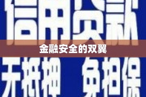 松潘金融安全的双翼