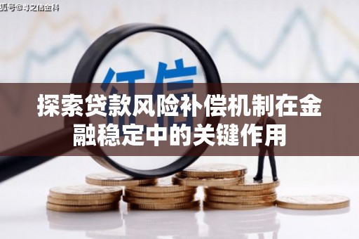 松潘探索贷款风险补偿机制在金融稳定中的关键作用